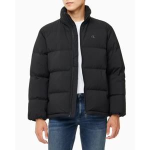 [캘빈클라인 진]남성 CK 베이직 에센셜 다운 숏패딩 점퍼 블랙 (J326958-BEH)