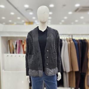 [조이너스]여성 가디건 23신상 니트 누빔 모직 겨울 브랜드DW1WS