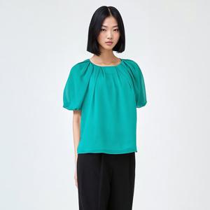 [TAG 256000원][케이엘바이린] 포네 퍼프 블라우스 KWBLOF0300