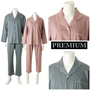 [비너스] 신축성있는 면 실크 프리미엄 커플잠옷 VPA4561M VPA4561WL 커플파자마 얇은 면 레이온 커플속옷