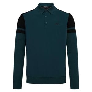 [와이드앵글]남성 TO 앞판 우븐 패치 폴로 스웨터 WMU25K11G9