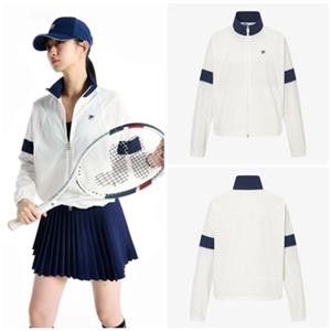 [휠라] FILA 여성용 테니스 스트레치 트로피패턴 바람막이 FS253JK11F001150