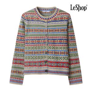 르샵  보헤미안 버튼 프런트 니트 가디건 (BPAKC009A)