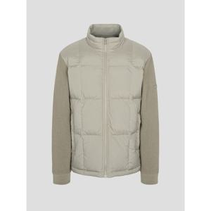 [빈폴멘]니트소매 구스 미들 다운  베이지 (BC4X38O06A)