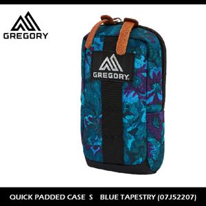 [그레고리][GREGORY] 퀵 패디드 케이스 S BLUE TAPESTRY [07J52207] 파우치