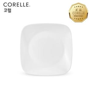 코렐 저스트화이트 사각소접시 1P
