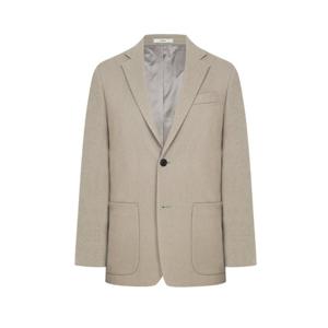 [지이크][25F/W] 베이지 데일리 레귤러핏 셋업 자켓 (PLEAH4211)