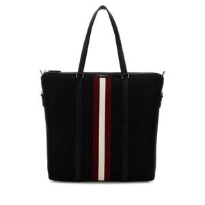 BALLY Black canvas shopping bag MAE04NNY286 U901P