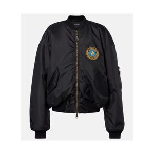 발렌시아가 오버사이즈 로고 보머 재킷 P01058256