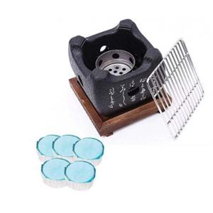 일본식 미니화로 소형 고체연료5P 개인화로 1인용 미니화로 소형 고체연료 개인화로 1인용 수출 고기 불판