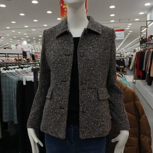 [샤트렌]트위드 스텐카라 자켓 HCEWJK102_GN