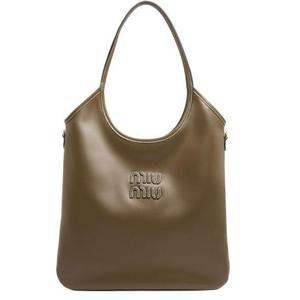 미우미우 가죽 카바스 백 MIUMW3J4GRY