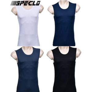 부드러운 남성 골지 스판 머슬티 런닝