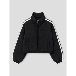 (355Y38LY35) [에잇세컨즈] 트랙 디테일 패딩  블랙