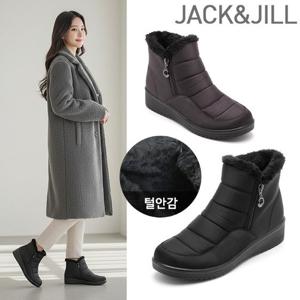 잭앤질 털안감 패딩 폭신 앵클부츠(JD5726)