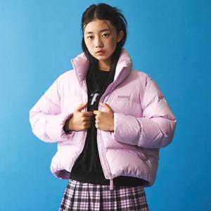 [더데이걸]TGJD23T03 트렌디 크롭 푸퍼 다운_IC