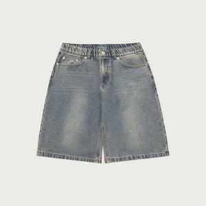 [행텐]행텐 여성 히든밴딩 버뮤다 팬츠_더스티블루