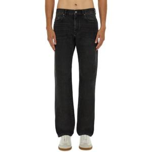 이자벨마랑 블랙 스트레이트 파이브 포켓 진 PA0469HG C3H01H02