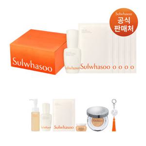 [백화점]설화수[아뷰페][쇼핑백]윤조 가득 기프트 세트 (윤조에센스 30ml+윤조마스크 5매)