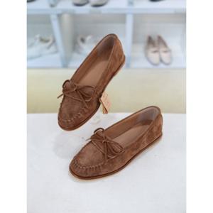 [블리아르]리본장식 여성 소가죽 로퍼 단화 2cm BLMD500891