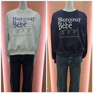 [수스]베베빵떡 기모맨투맨티셔츠 S254TSB55_US