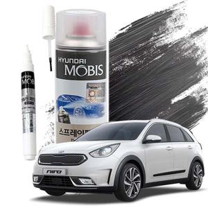 니로 붓펜 스프레이 카페인트 셀프 도색 현대모비스 카페인트 붓펜 스프레이 도색 투명마감제 차량용도색 흠집복원 스크래치 붓페인트 자동차도색