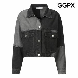 [GGPX] 하프 수술 데님 자켓 (GP8JK005B)