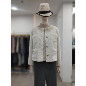 SI 세이브존04 노카라 뽀글이 무스탕 자켓 SHJ1181970IV