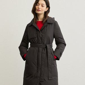 [요하넥스]후드트렌치 구스다운코트 J5D1R02M