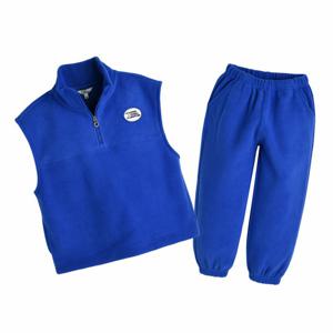 [컬리수]플리스 조끼 셋업 C244ST352P_BL