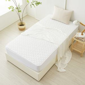 더안 시어서커 EMF 사계절용 카본 탄소매트 전기장판 화이트 슈퍼싱글(110x200cm)