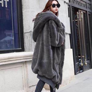 [리더스][리더스] 겨울 페이크퍼 롱자켓 롱코트 따뜻한 아우터 (