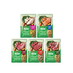 [하림펫푸드] 더리얼 밀 그레인프리 5종set 60g/강아지 화식