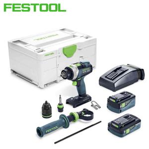 페스툴 충전 해머 드릴 TPC 18/4 5,0/4,0 I-Plus QUADRIVE