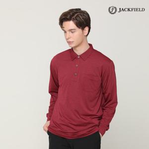 [잭필드][잭필드]오수나 베이직 PK티셔츠 버건디