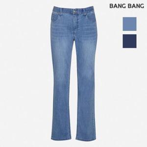 뱅뱅 동백01 인밴드 쿨맥스 테이퍼드 데님팬츠 NQK182