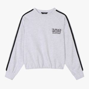 [더데이걸]밑단 조절  크롭 스웻셔츠 TGMA24804