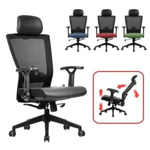 BB타입 쿠션의자 체어 철제 블랙 디자인 서재 패브릭