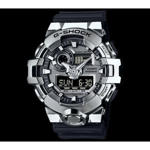 [지샥]지샥 메탈 시계 GM-700-1ADR 블랙 실버 방수 남성 전자시계