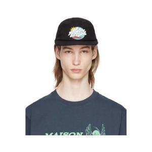 25 FW Maison Kitsune 남성 블랙 클라우드버스터 5P 볼캡 241389M139002