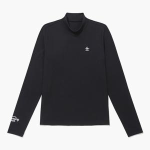 [먼싱웨어][40%OFF]여성 베이직 이너티셔츠 블랙(MQ122LTL12)