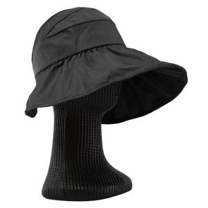 샵앤) UV 국산 여성 자외선 차단 돌돌이 썬캡 모자 KM-WH-0589-블랙