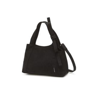 [질스튜어트ACC]  JABA5E257 [보우보우] 블랙 나일론 리본 포인트 토트백 S