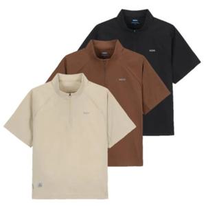 [네파] 여성 아이스테크쉘 우븐 반팔 하프 집업티셔츠 7L45432