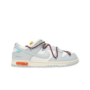 나이키 x 오프화이트 덩크 로우 더 50   로트 46 DM1602-102