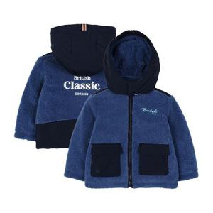 [닥스리틀]닥스리틀 우븐 배색 플리스 패딩 점퍼 DTW10JP05M_BU