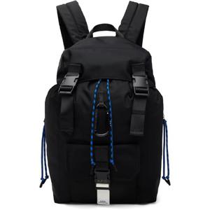 25 FW 아페쎄 남성 블랙 트렉 백팩 252252M166004