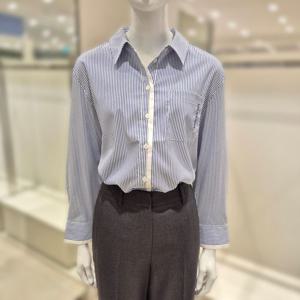 [비지트인뉴욕]배색 스트라이프 셔츠 VB9LS72