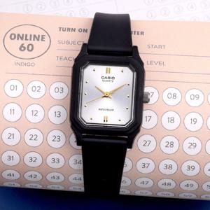 카시오 LQ-142E-7A 미니멀 학생 임용고시 수능 수험생 여자 우레탄 시계 c