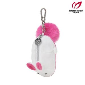 마스터바니  (421D3AC101) 여성 토끼 폼폼이 키링 볼 케이스